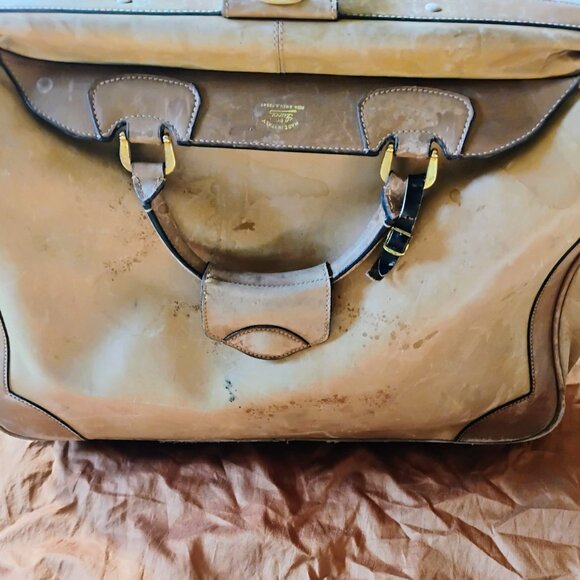 Gucci Leather Suitcase - Picture 5 of 6